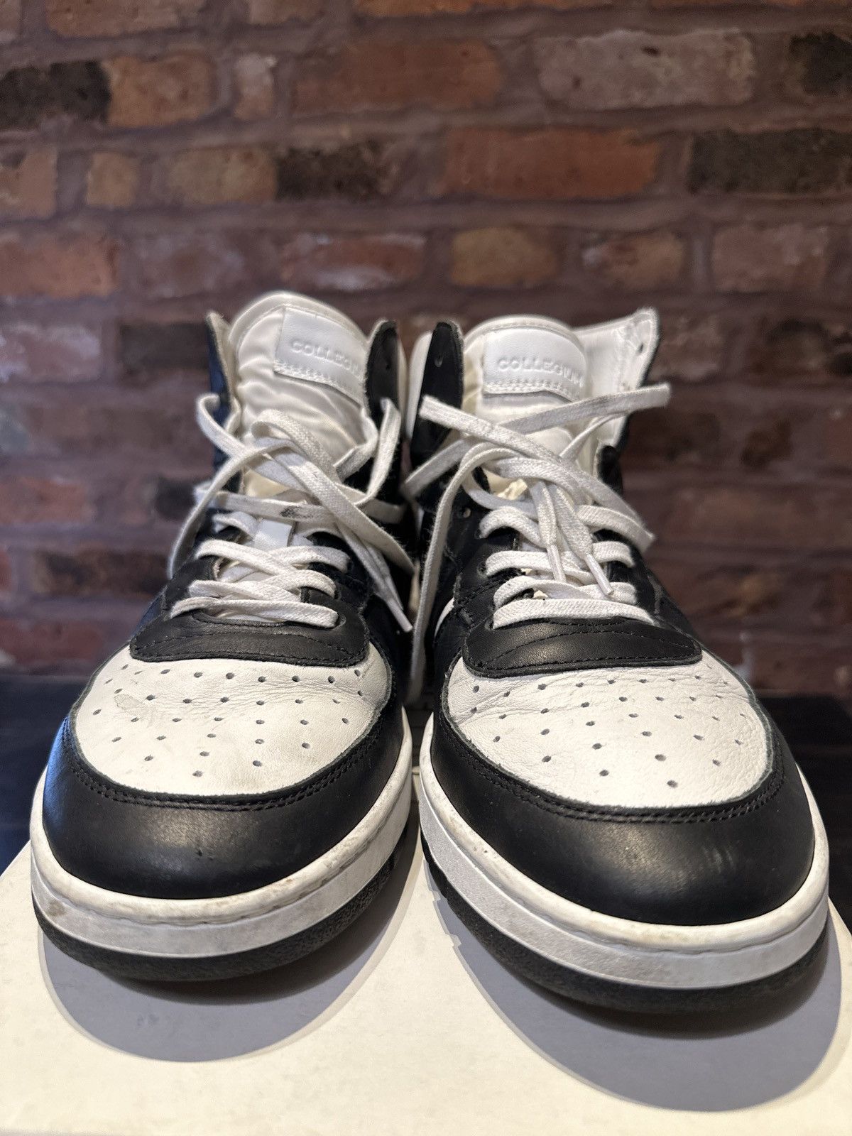 Collegium Collegium Destroyer High in Nero & Bianco Size US 8 / EU 41 - 2 Thumbnail
