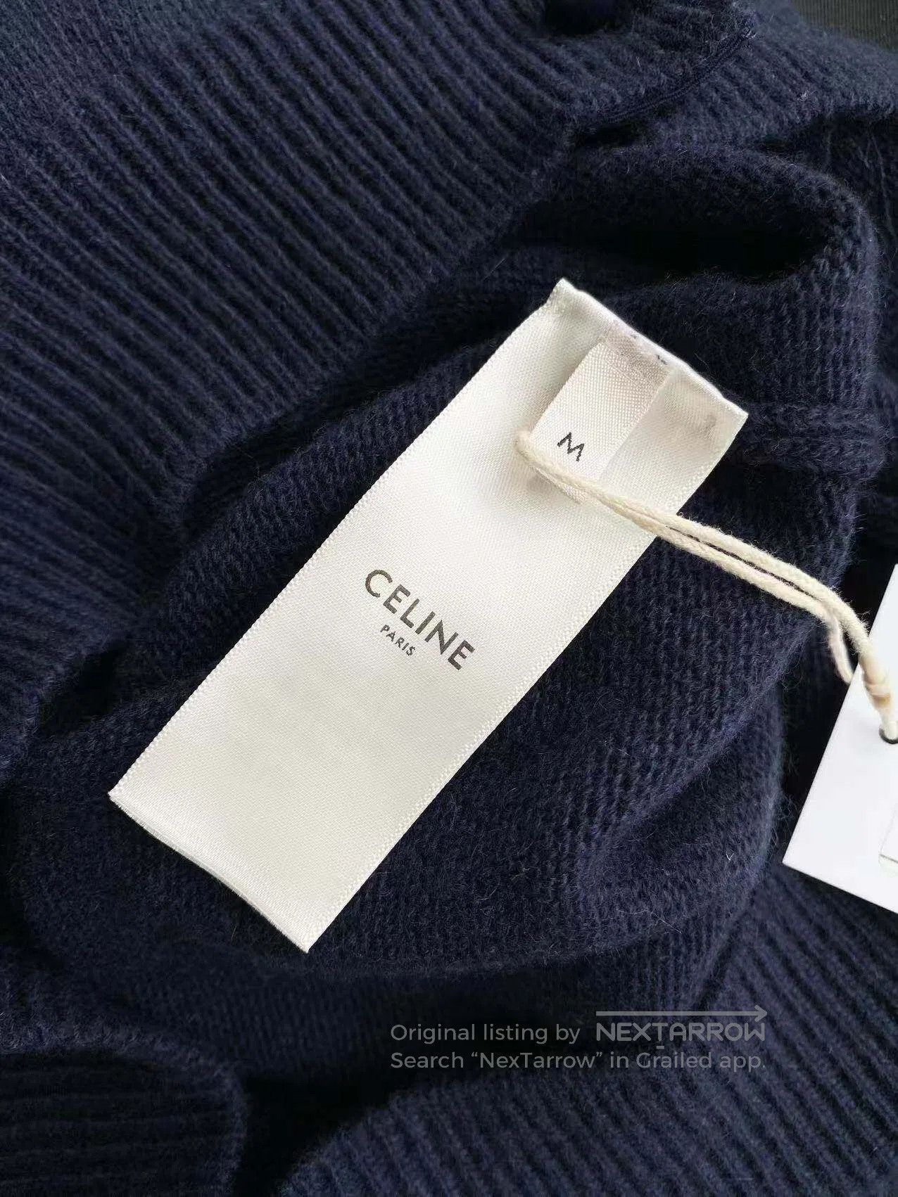 Celine Celine The triumphal triumphal door of the carriage button Size M / US 6-8 / IT 42-44 - 5 Thumbnail