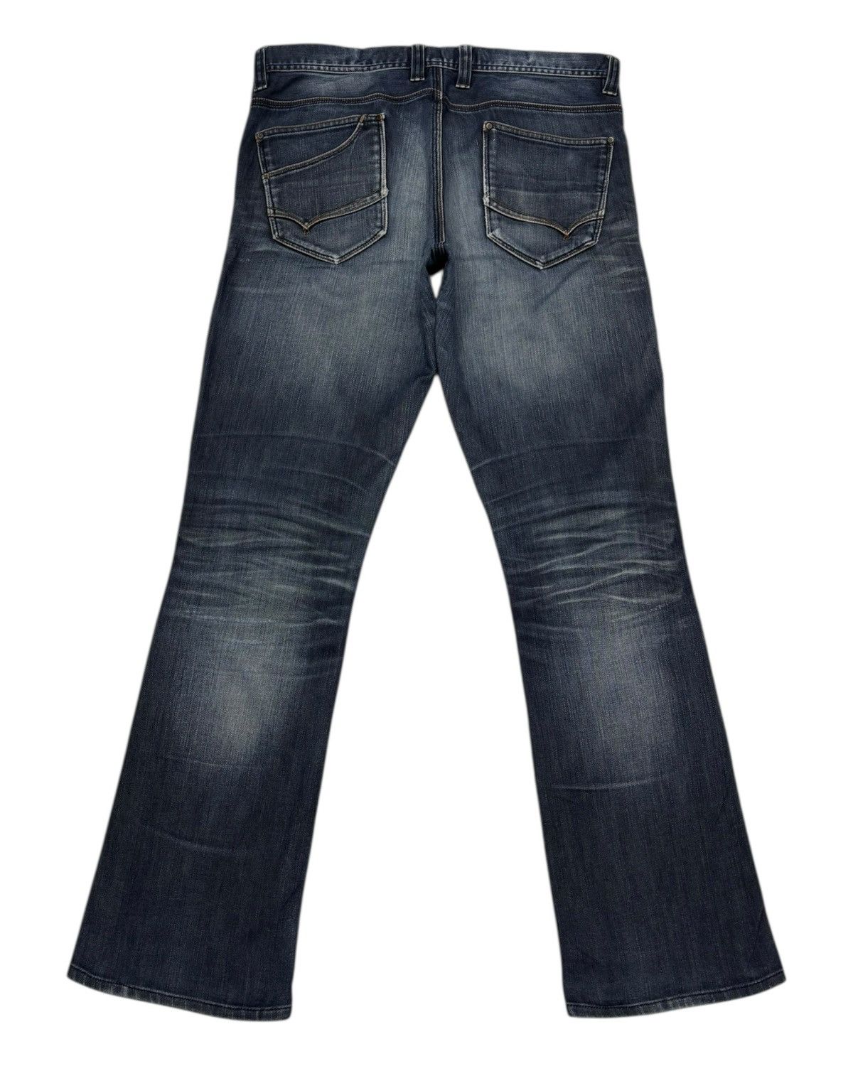 HIDEAWAYS × If Six Was Nine × Nicole Club Nicole Club For Men NCFM Indigo Flared Jeans Size US 34 / EU 50 - 8 Thumbnail