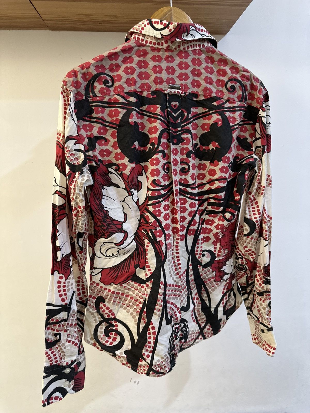 Just Cavalli Just Cavalli By Roberto Cavalli Printed Button Up Shirt Size US S / EU 44-46 / 1 - 3 Thumbnail