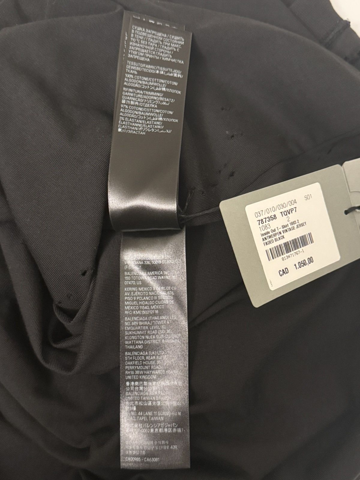 Balenciaga Balenciaga Antwerpen Tshirt Size US M / EU 48-50 / 2 - 8 Thumbnail