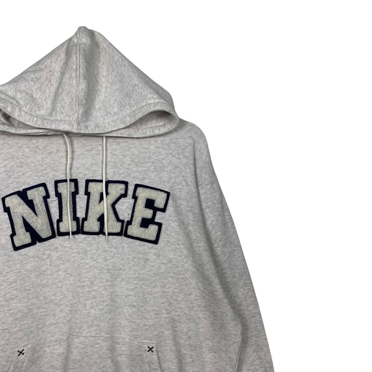 Nike 90’s NIKE Spellout Big Logo Pullover Hoodies #2819-C127 Size US M / EU 48-50 / 2 - 4 Thumbnail