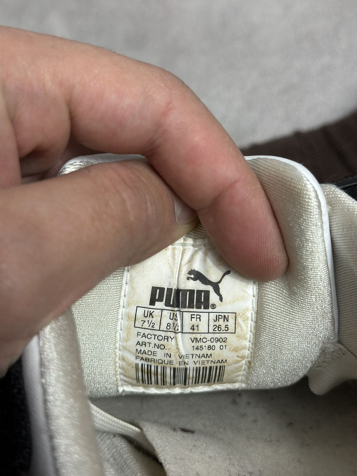 Puma Puma Speedcat Vintage White Sneakers US9 Leather Motorsport Size US 8.5 / EU 41-42 - 11 Thumbnail