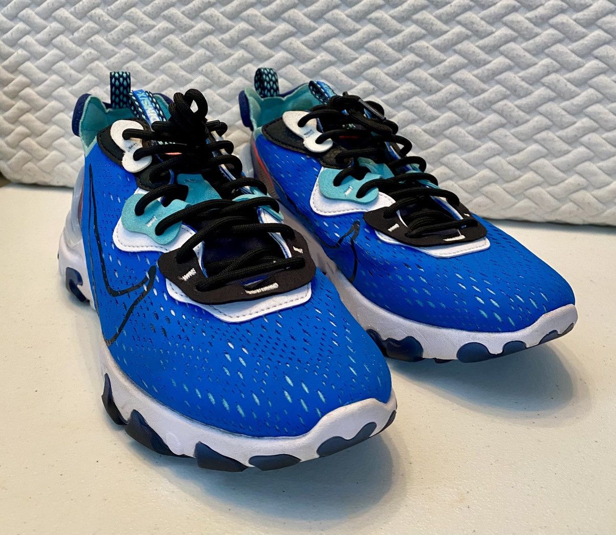 Nike Nike React Vision D/MS/X Men's Sneakers Photo Blue 8.5 LN Size US 8.5 / EU 41-42 - 4 Thumbnail
