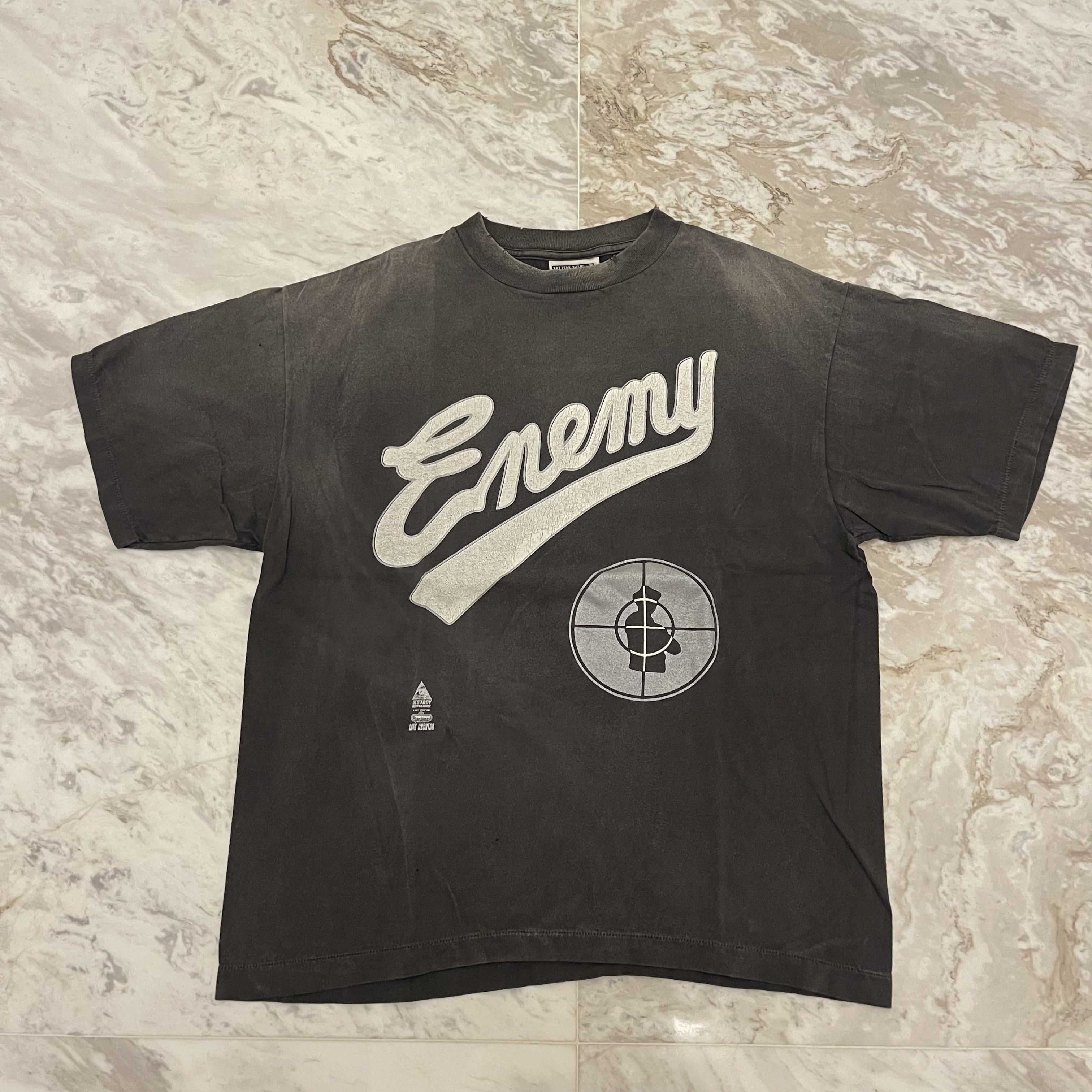 Public Enemy × Saint Michael Public Enemy Tee Size US L / EU 52-54 / 3 - 1 Thumbnail