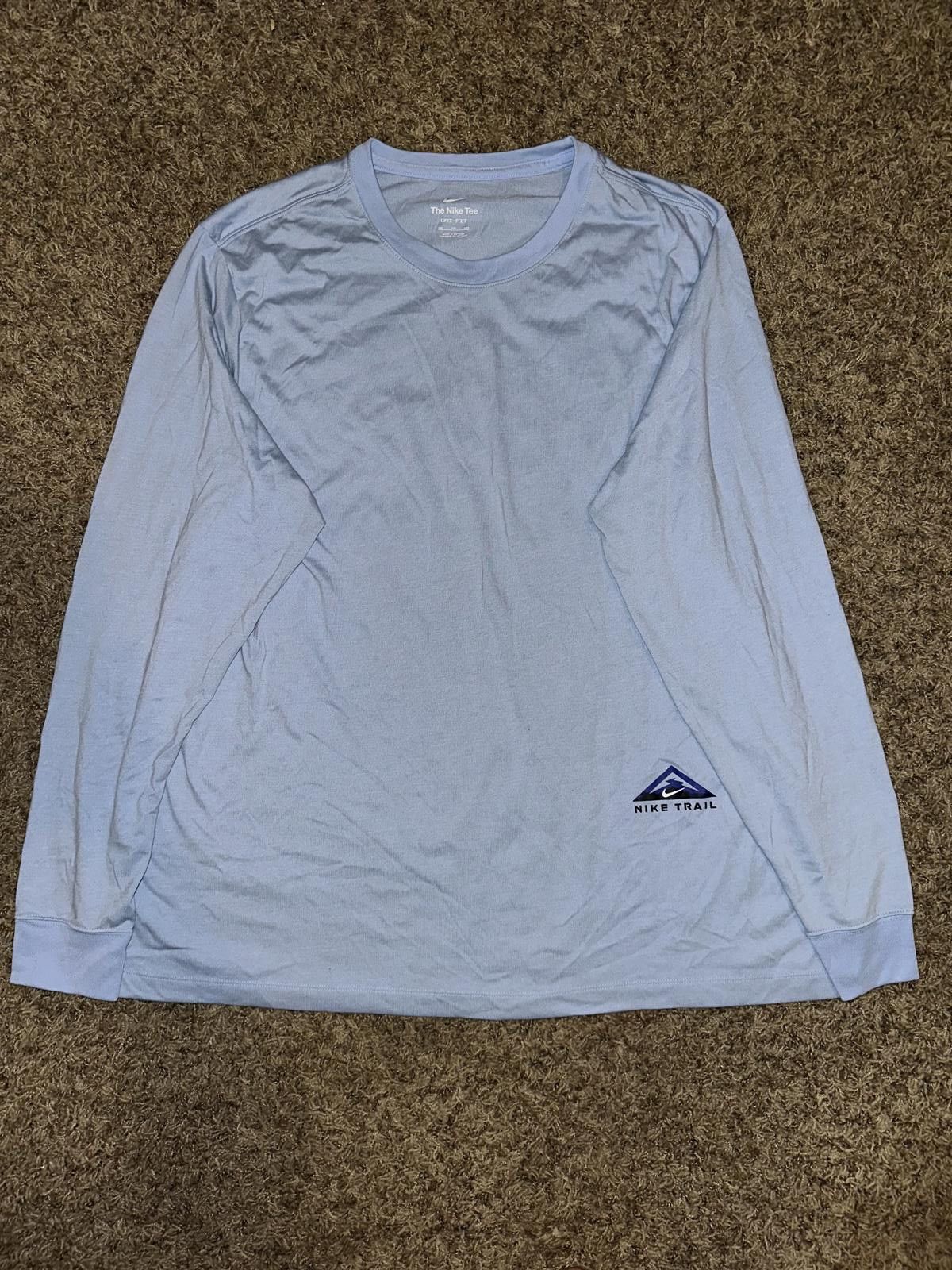 Nike Nike Men’s Dri-fit Long-sleeve Trail Running T-Shirt Size US XXL / EU 58 / 5 - 1 Thumbnail