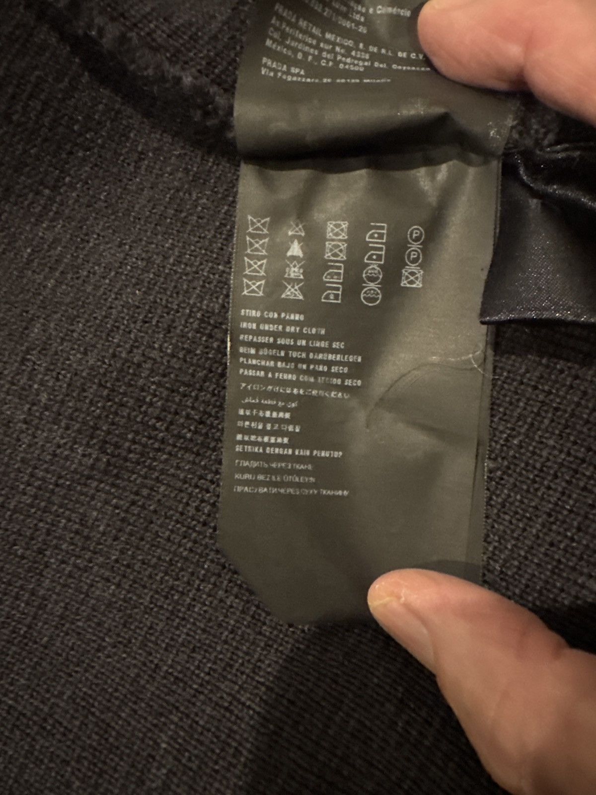 Prada Prada Zip up Sweater Size US M / EU 48-50 / 2 - 6 Thumbnail