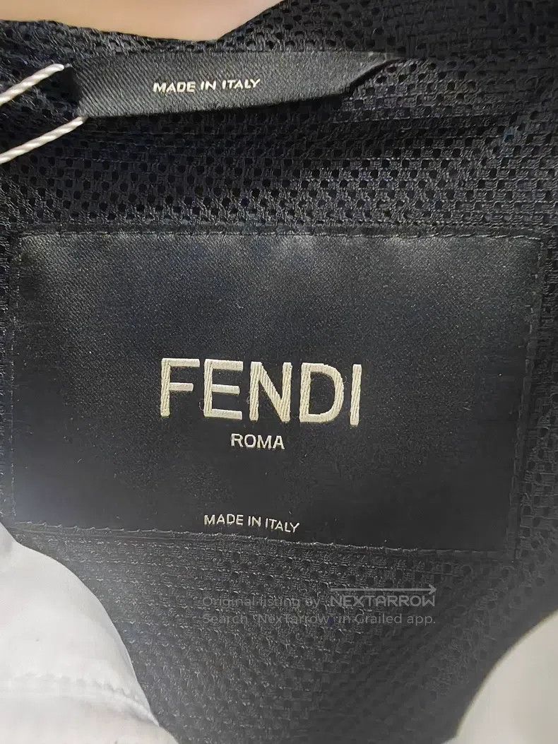 Fendi Fendi Men's Hooded Windbreaker Jacket Size US L / EU 52-54 / 3 - 3 Thumbnail
