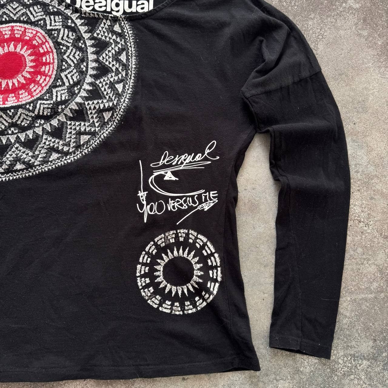 Hysteric Glamour × Japanese Brand Desigual Vintage Amazing Crazy Long Sleeve Top Size M / US 6-8 / IT 42-44 - 5 Thumbnail
