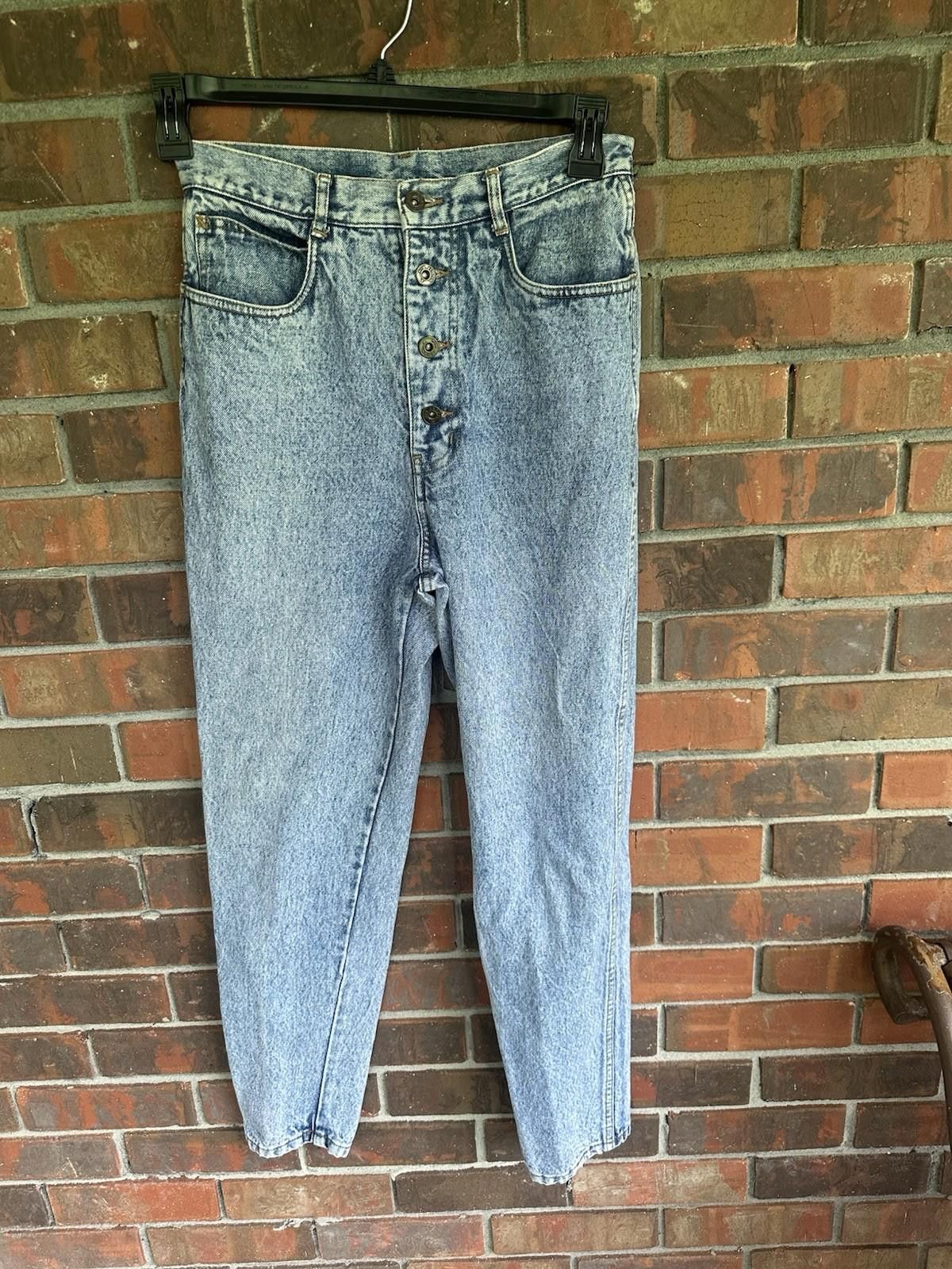 Riot Society Women's Vintage Jeans Stonewash 80s Size 2 Light wash Rio Size 26" / US 2 / IT 38 - 5 Thumbnail