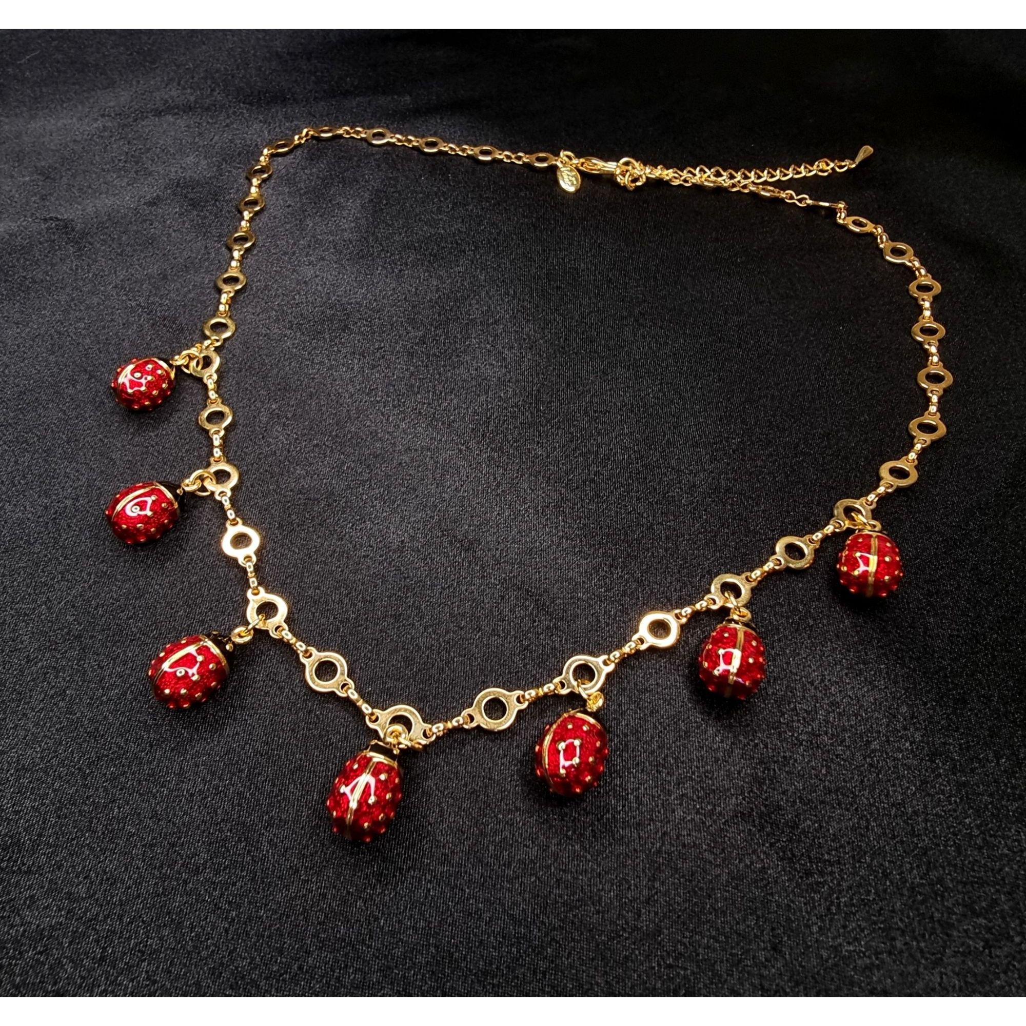 Joan Rivers Vintage Joan Rivers Classics Collection Ladybug Charm Neckla Size ONE SIZE - 1 Thumbnail