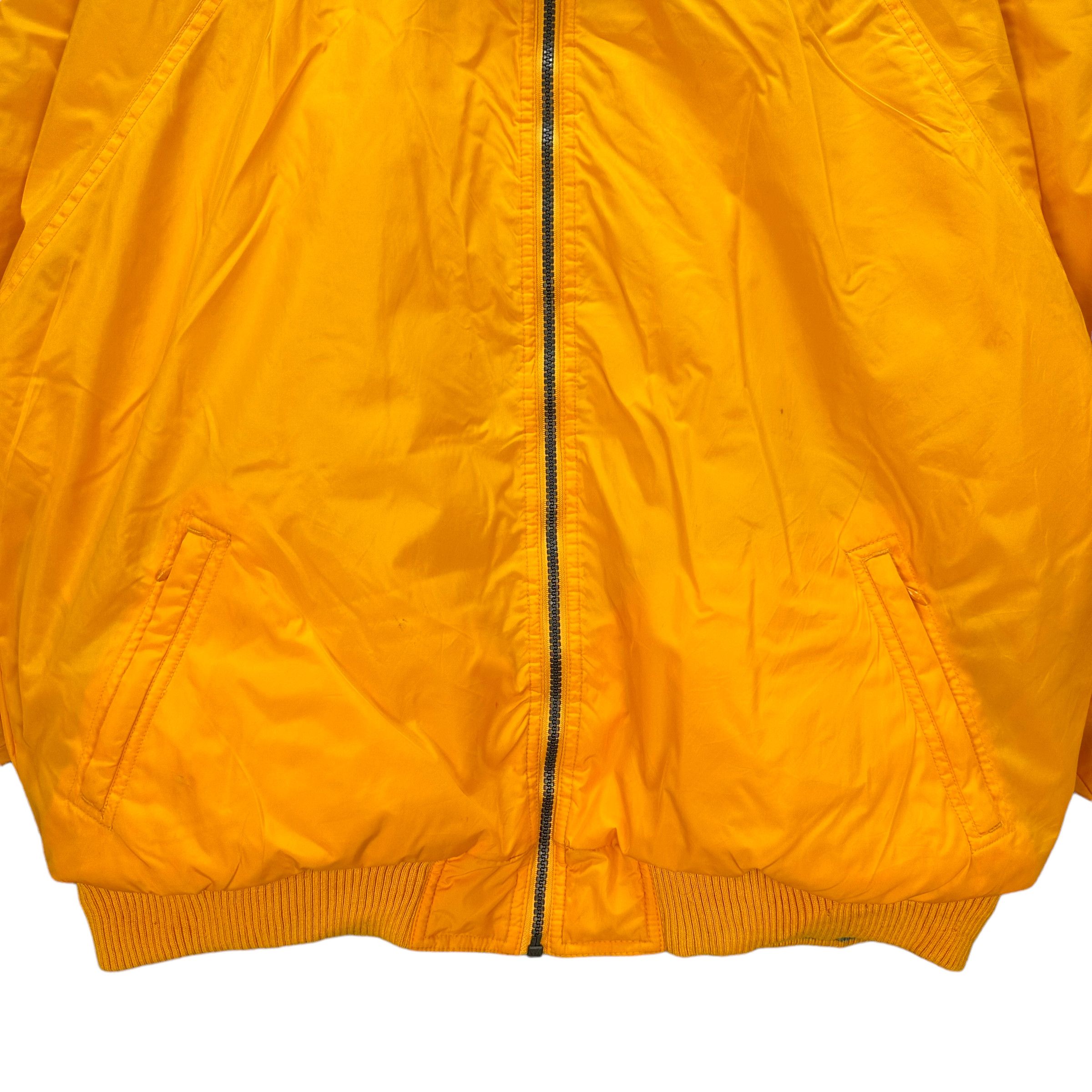 Adidas ADIDAS EMBROIDERY BIG LOGO REVERSIBLE HOODIE JACKET 8607-017 Size US XL / EU 56 / 4 - 4 Thumbnail