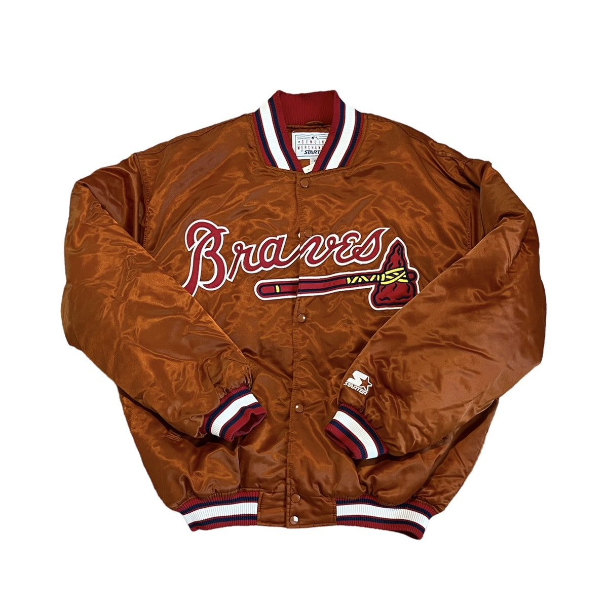 Vintage Atlanta Braves Starter Jacket | Grailed