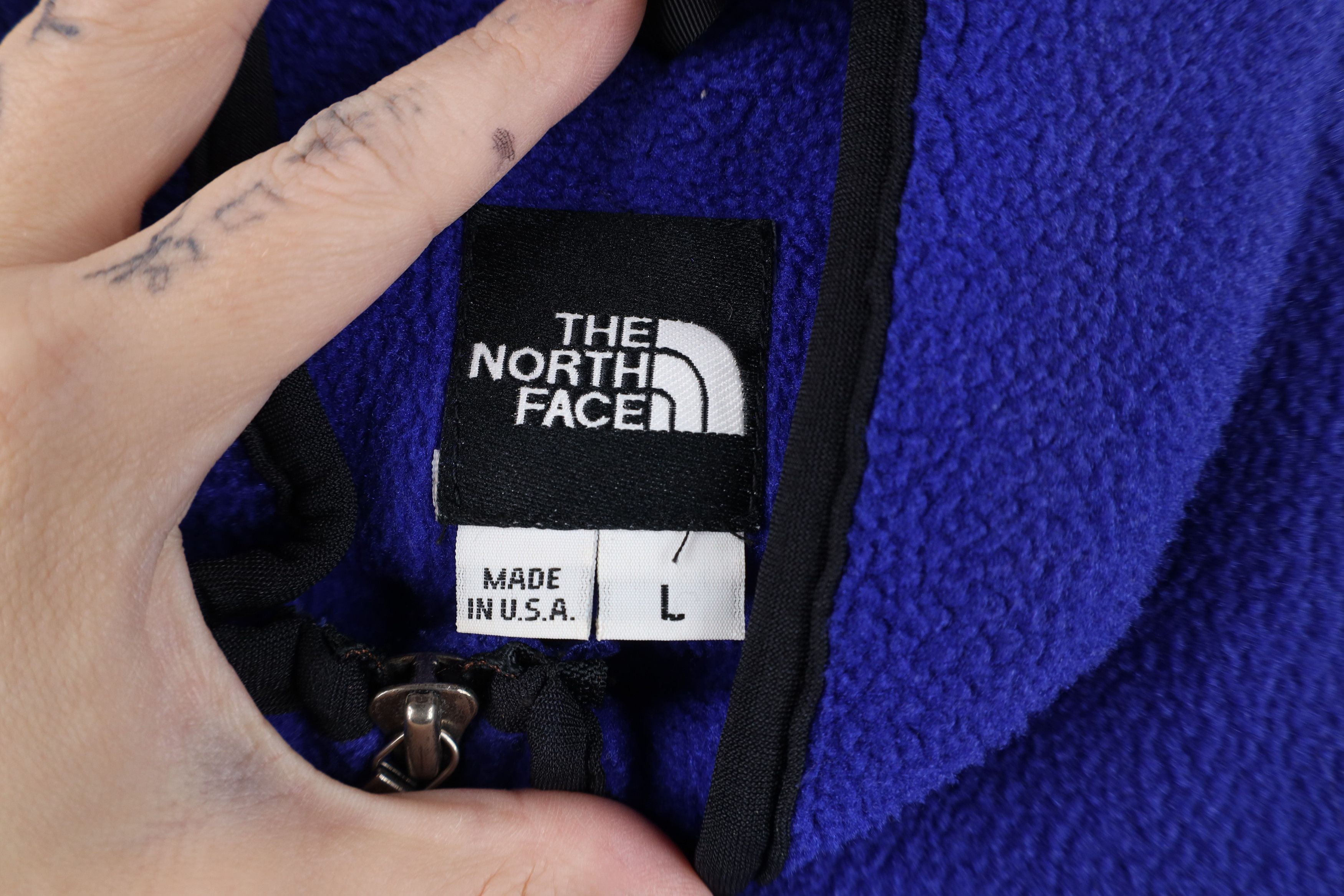 The North Face Vintage 90s The North Face Full Zip Fleece Vest Jacket USA Size US L / EU 52-54 / 3 - 8 Thumbnail