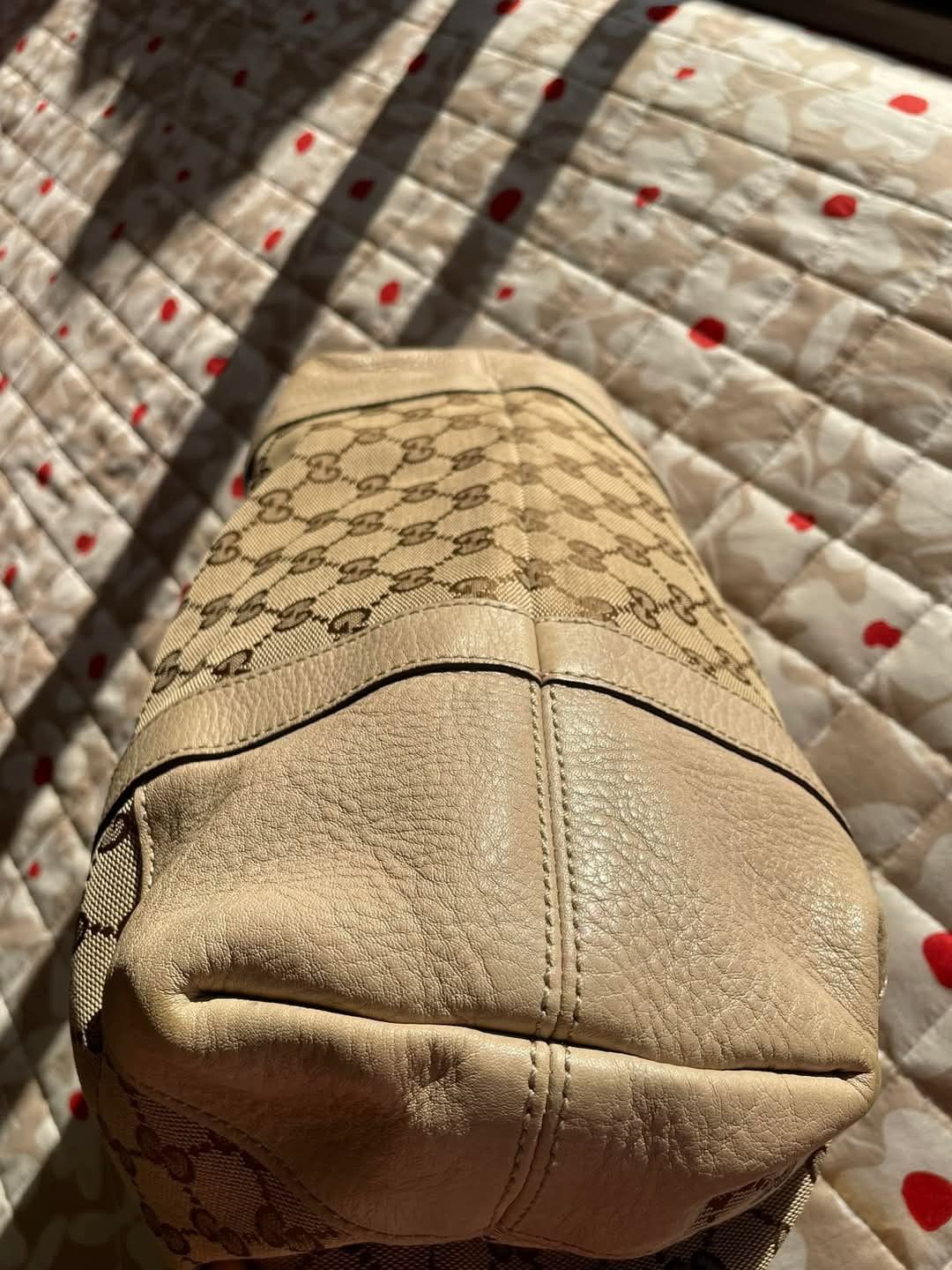 Designer × Gucci Gucci wmns Miss GG totebag canvas beige brown Size ONE SIZE - 3 Thumbnail