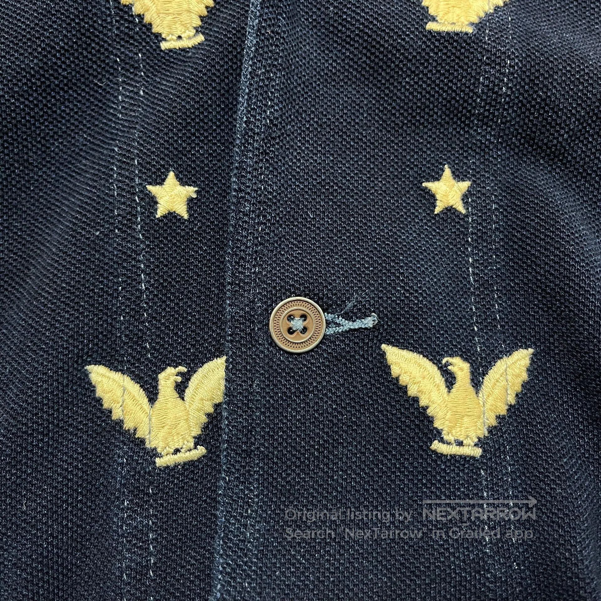 RRL Ralph Lauren RRL Eagle Embroidered T-Shirt. Size US S / EU 44-46 / 1 - 5 Thumbnail