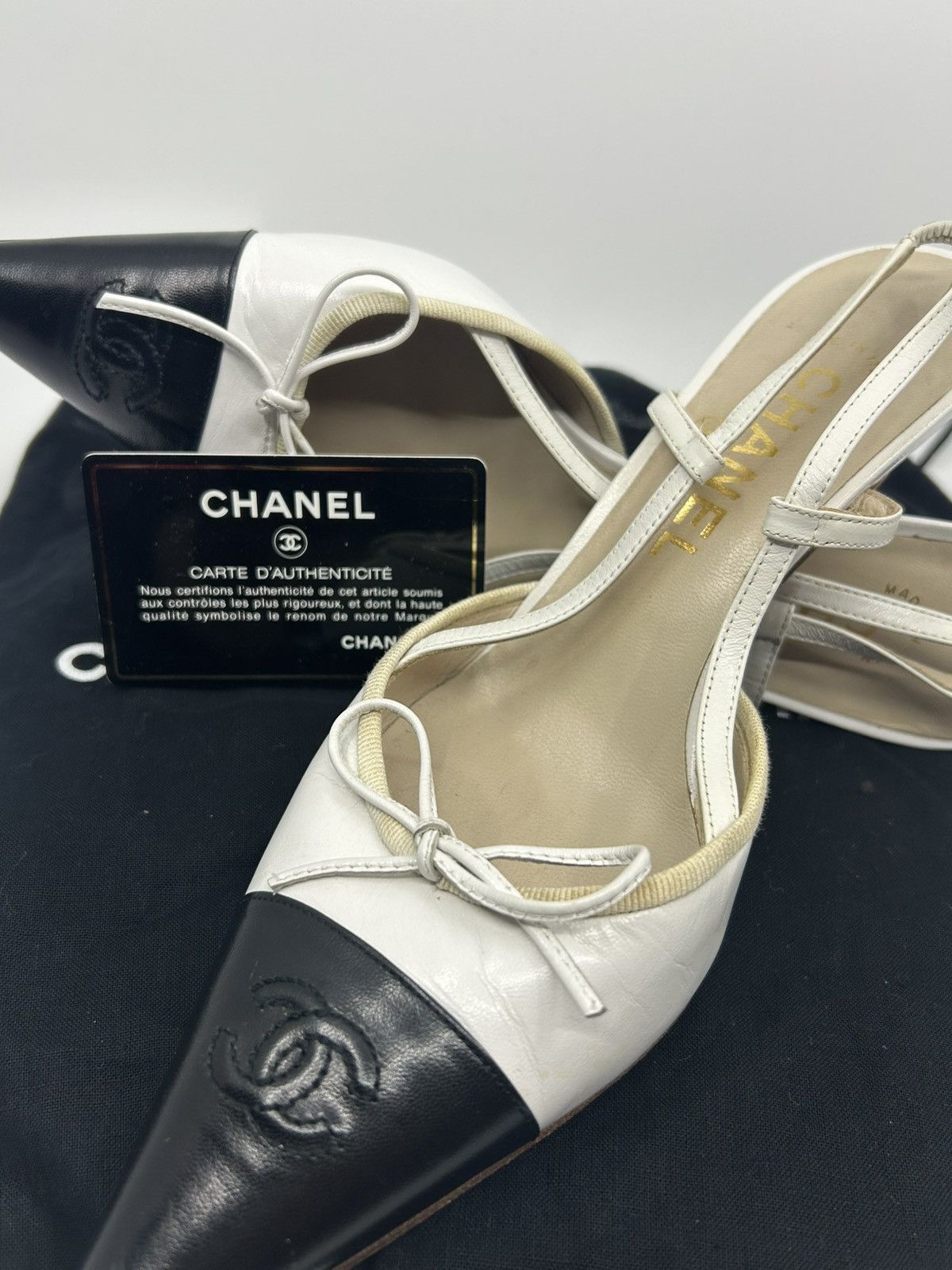 Chanel Classic Chanel Slingback Pumps Size US 8 / IT 38 - 4 Thumbnail