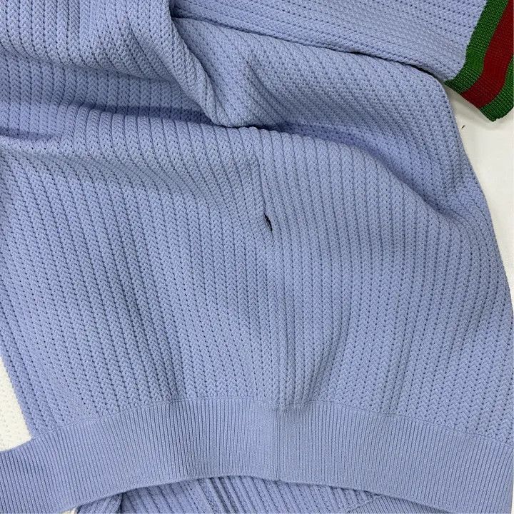 Gucci Gucci Gucci x Adidas Striped Polo Sweater for Men -2506 Size US XS / EU 42 / 0 - 6 Thumbnail