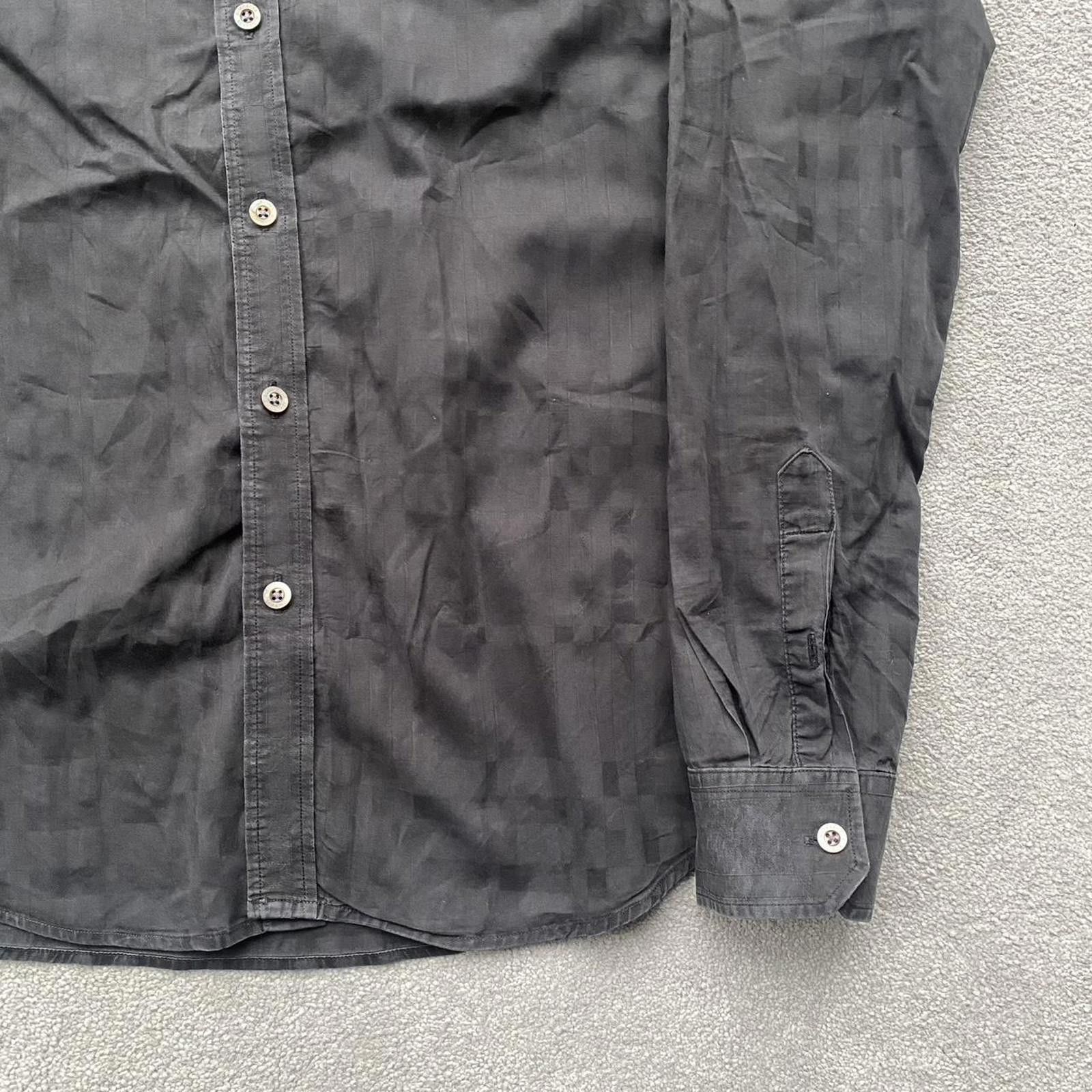 Burberry Burberry Nova Check Tonal Button Up Shirt Size US M / EU 48-50 / 2 - 3 Thumbnail