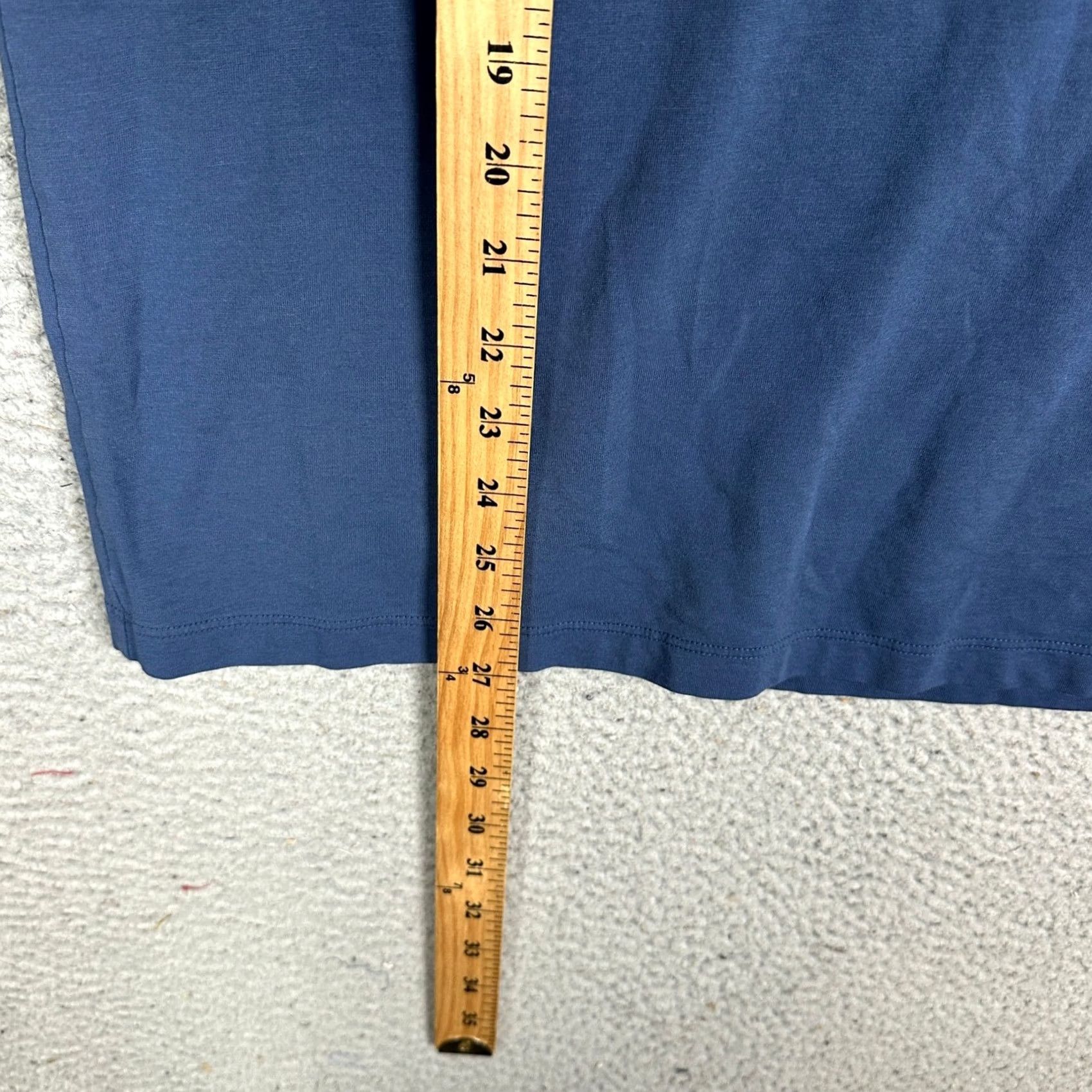 Lululemon Lululemon T-Shirt Mens M Blue Short Sleeve Crewneck Logo Athletic Tee EUC Size US M / EU 48-50 / 2 - 7 Thumbnail