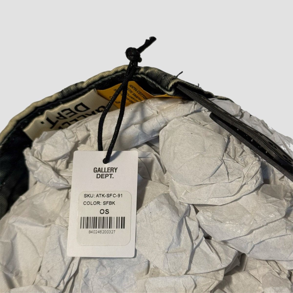 Gallery Dept. Gallery Dept ‘Art that kills’ Sun bleached cap Size ONE SIZE - 6 Thumbnail