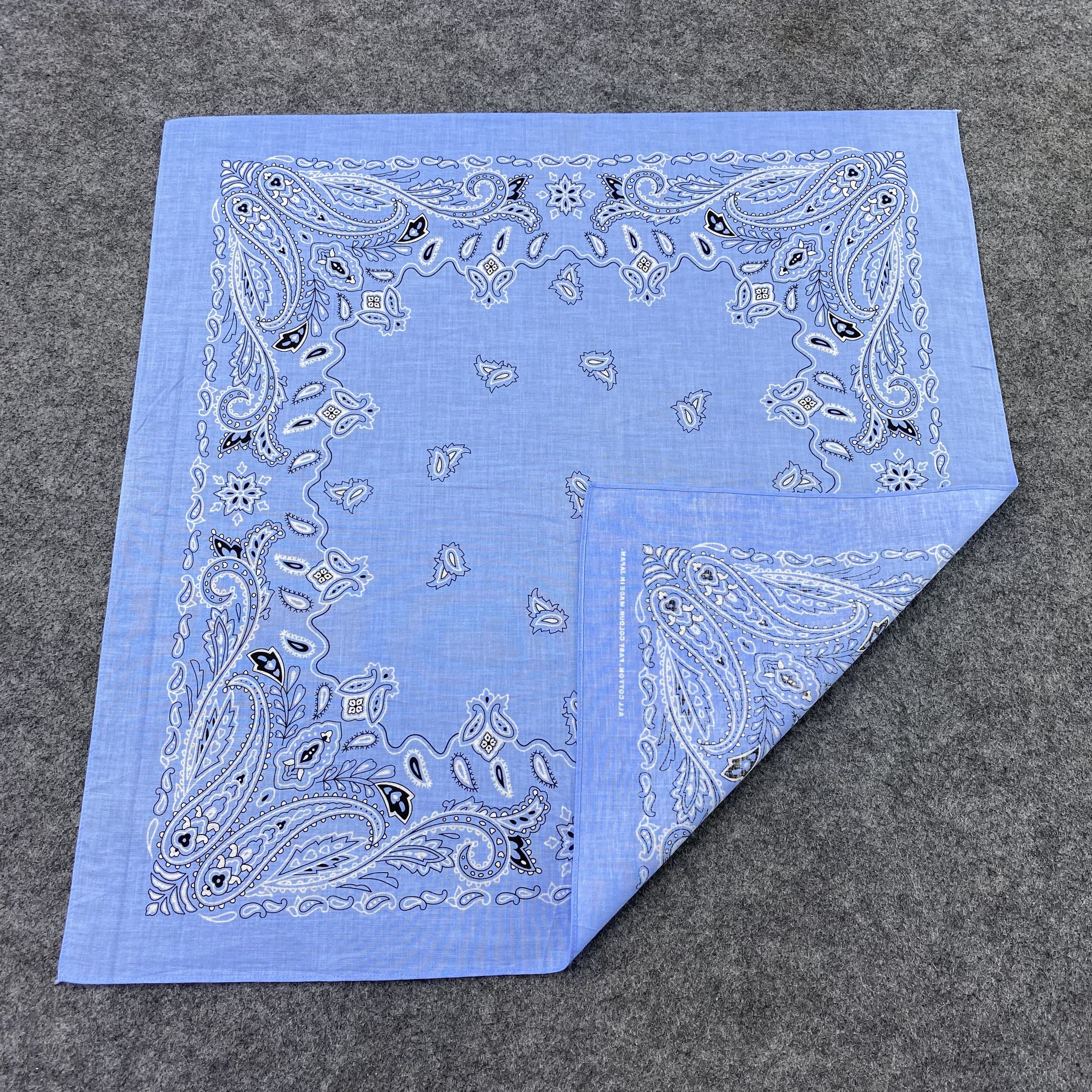 Japanese Brand Paislee Handkerchief / Bandana / Neckerchief-B1426 Size ONE SIZE - 5 Thumbnail