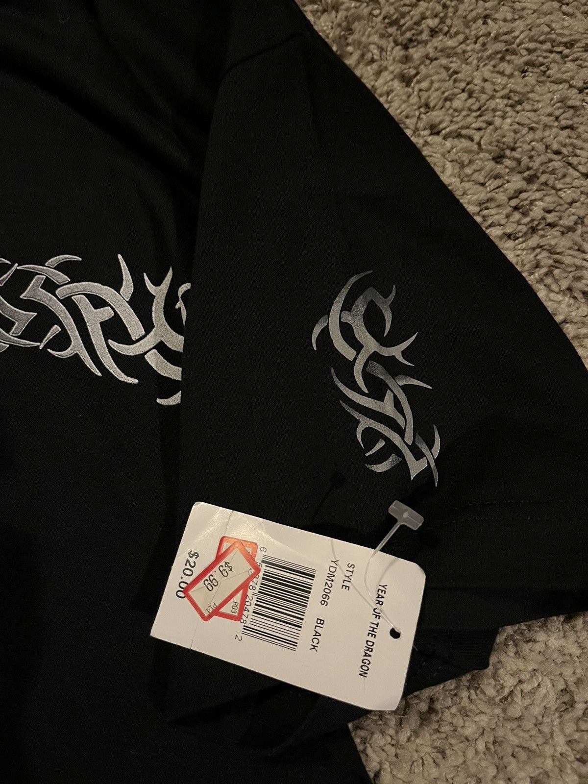 JNCO × Vintage Y2k Vintage Dragon Sigil Tee *Brand New* From 2007 Size US L / EU 52-54 / 3 - 3 Thumbnail