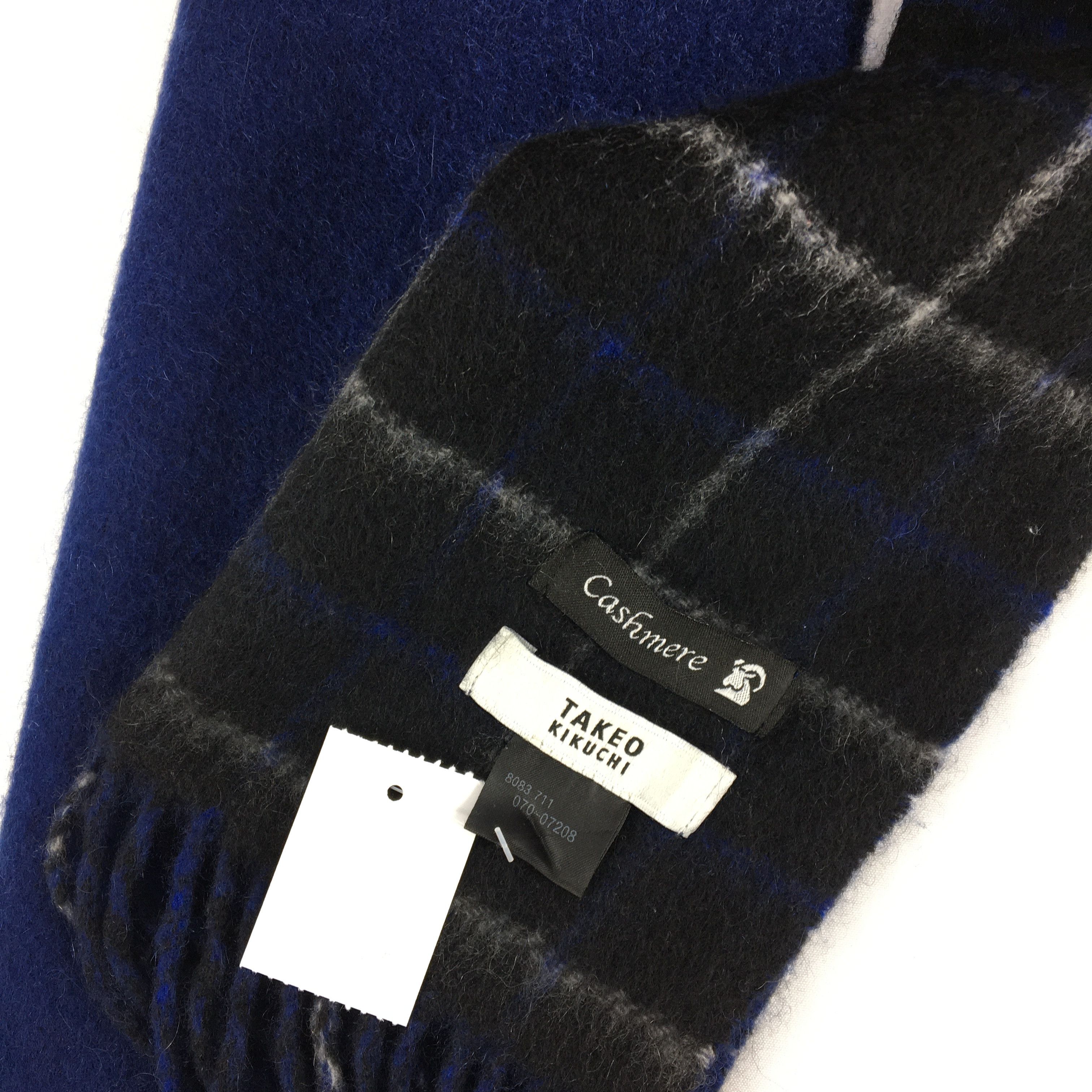 Takeo Kikuchi Vintage Takeo Kikuchi Scarf Muffler Wool Cashmere Scarves . Size ONE SIZE - 4 Thumbnail