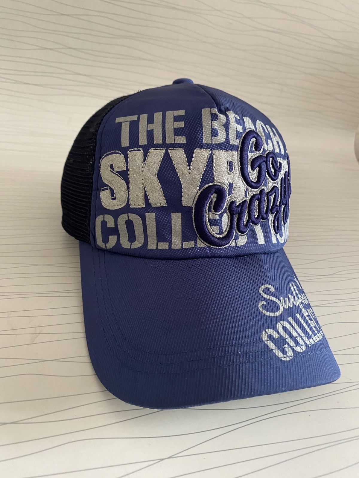 Other Vintage Michel Klein Trucker Hat Size ONE SIZE - 5 Thumbnail