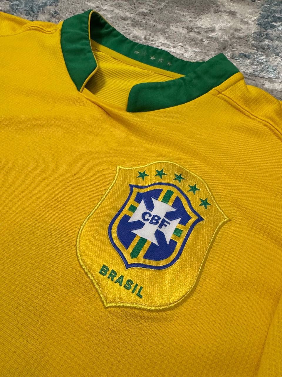 Vintage Vintage Brazil #10 National Team Jersey | CBF Nike Size US L / EU 52-54 / 3 - 17 Thumbnail