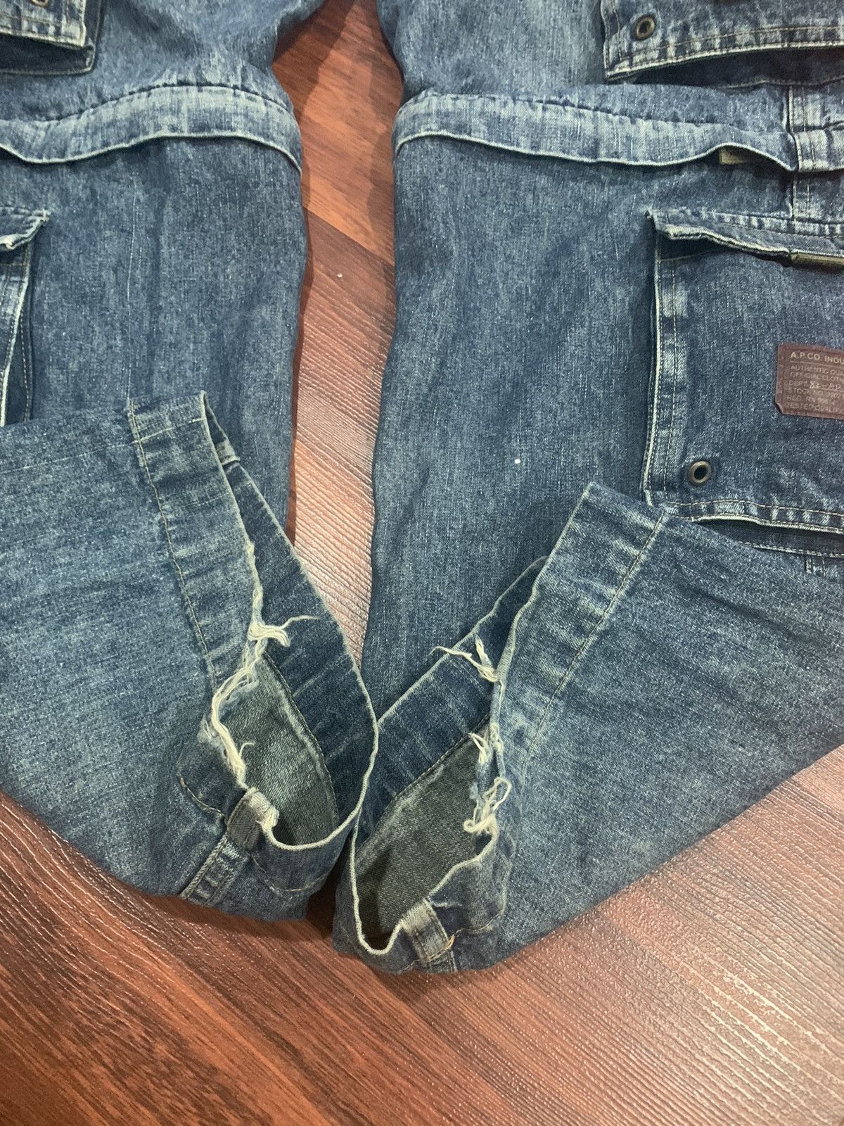 If Six Was Nine × Japanese Brand APC.CO Multipocket Jeans Pants Size US 28 / EU 44 - 8 Thumbnail