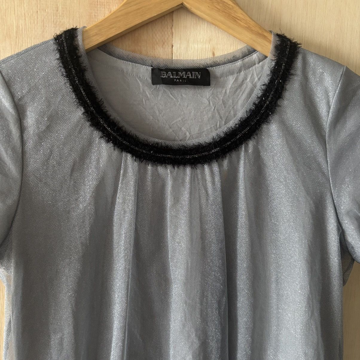Balmain Balmain Decarnin 2 Layer Blouse Shirts Size M / US 6-8 / IT 42-44 - 2 Thumbnail