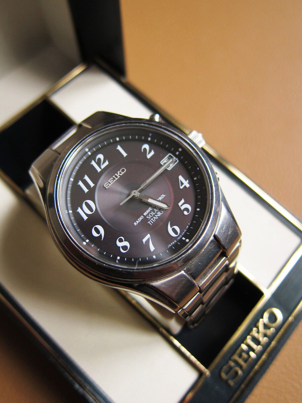 Seiko SEIKO 7B42-0AD0 Solar RadioWave Control Titanium Men's Watch Size ONE SIZE - 2 Thumbnail