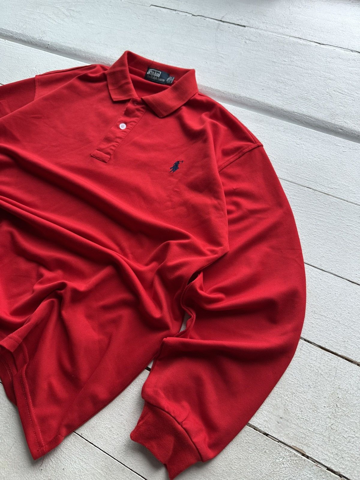 Ralph Lauren VNTG🚨 90s Polo Ralph Lauren Longsleeve Rugby Y2K pony luxury Size US XXL / EU 58 / 5 - 3 Thumbnail