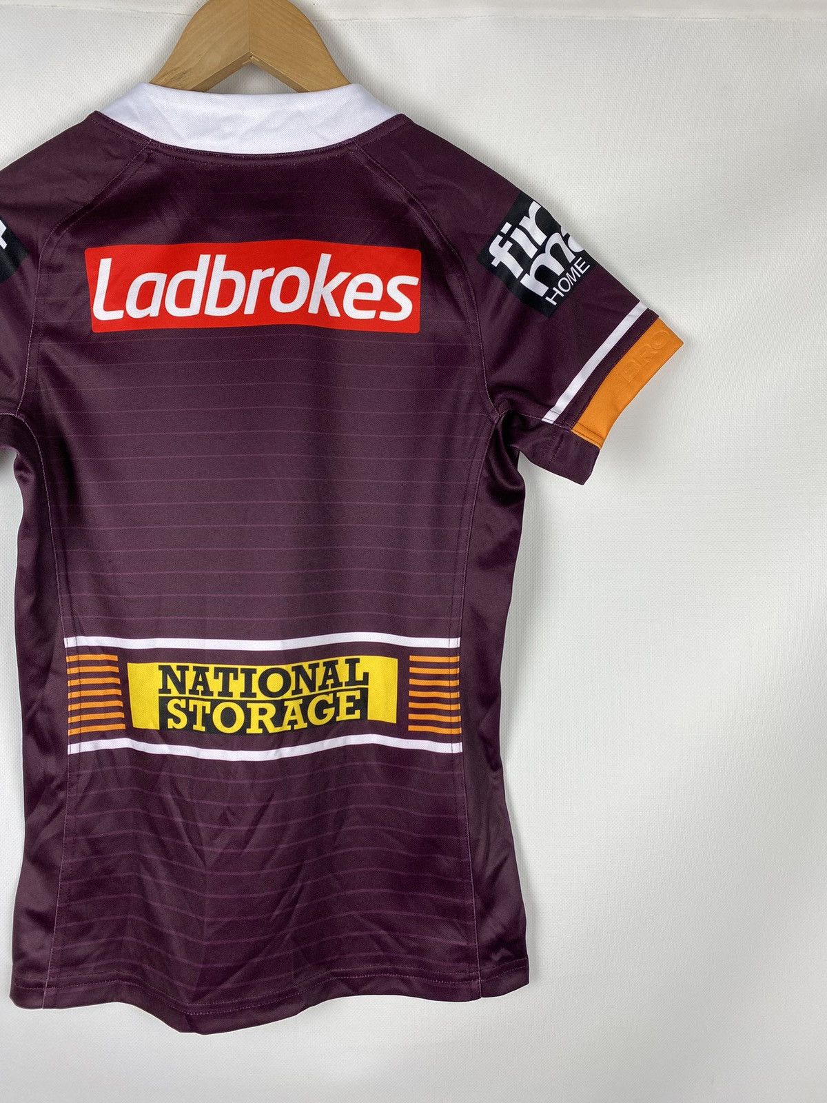 Asics ASICS Brisbane Broncos NRL Home Jersey Rugby Shirt Size S Size US S / EU 44-46 / 1 - 18 Thumbnail