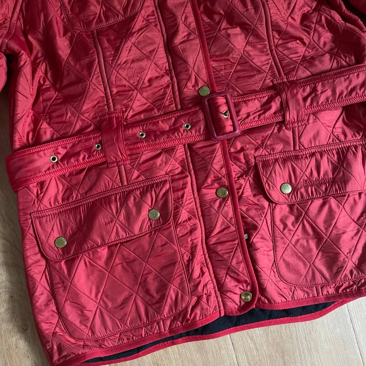 Barbour Women’s Quilted Bomber Jacket Barbour International Size 12 Size XL / US 12-14 / IT 48-50 - 3 Thumbnail