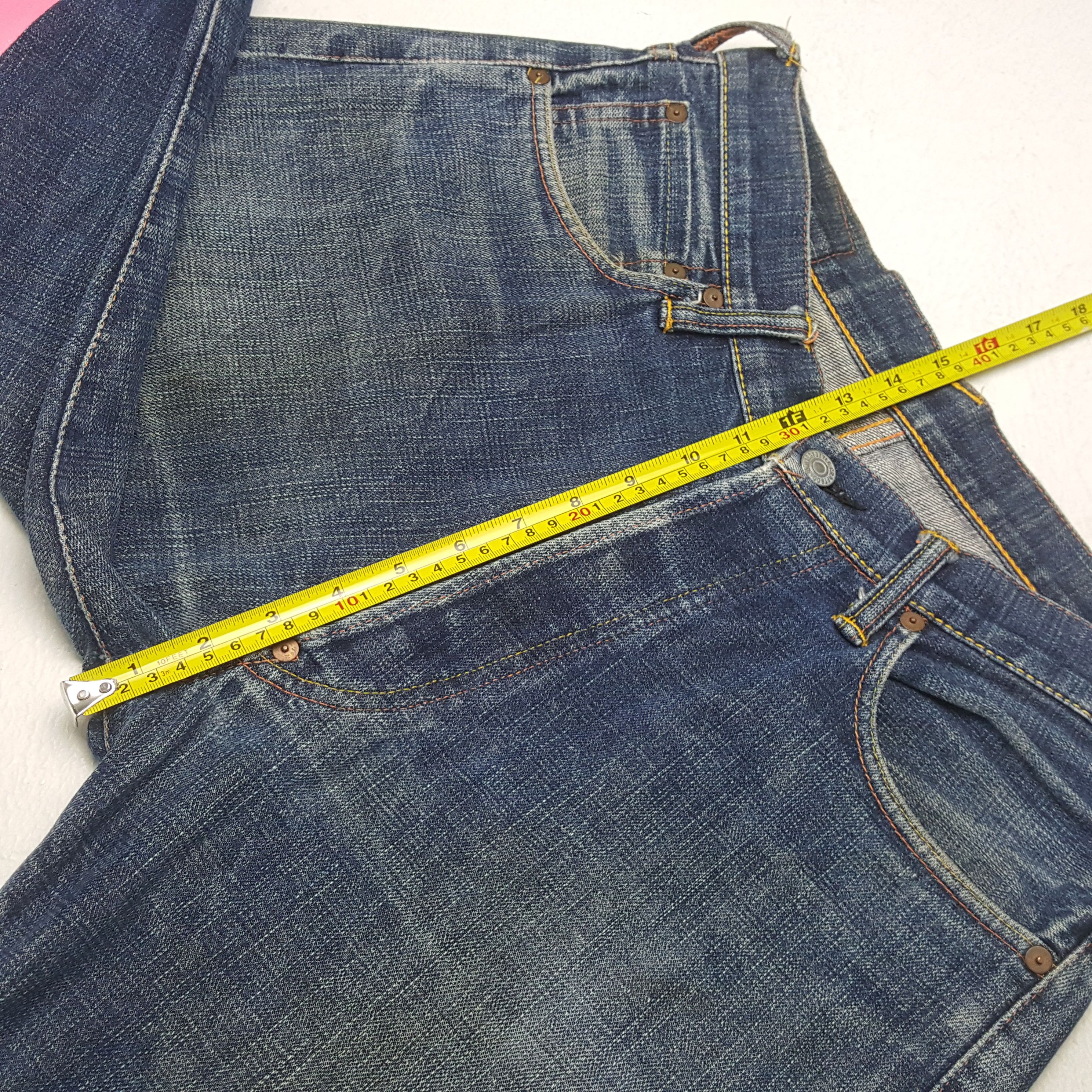 Evisu Evisu Japanese Brand Streetwear Custom Daicock Jeans RR12 Size US 30 / EU 46 - 8 Thumbnail