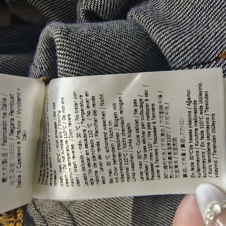 Fendi fendi pocket printed denim pants-2508 Size US 31 - 9 Thumbnail