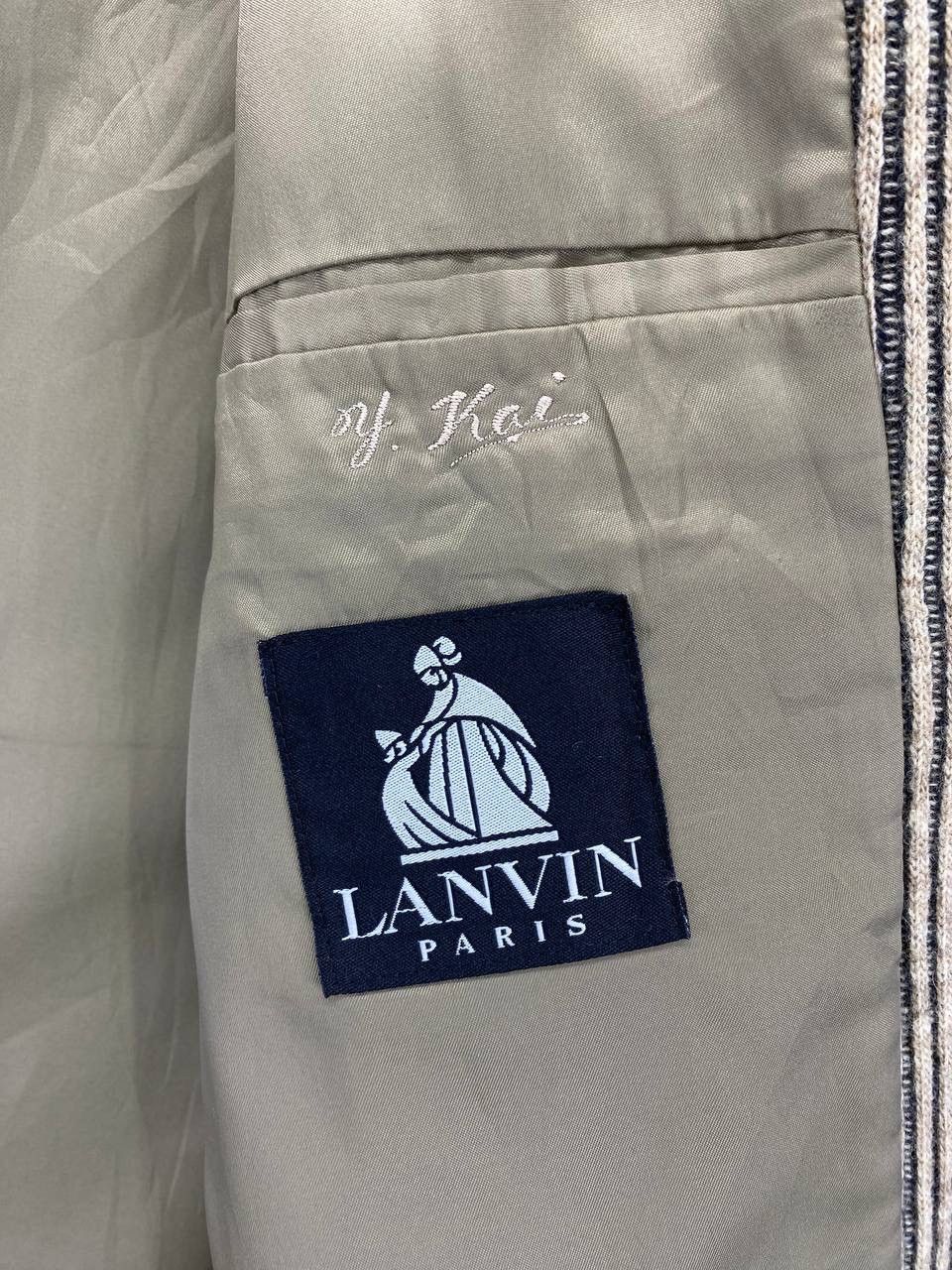 Lanvin Vintage Lanvin Paris Corduroy Coat Jacket Size US L / EU 52-54 / 3 - 7 Thumbnail