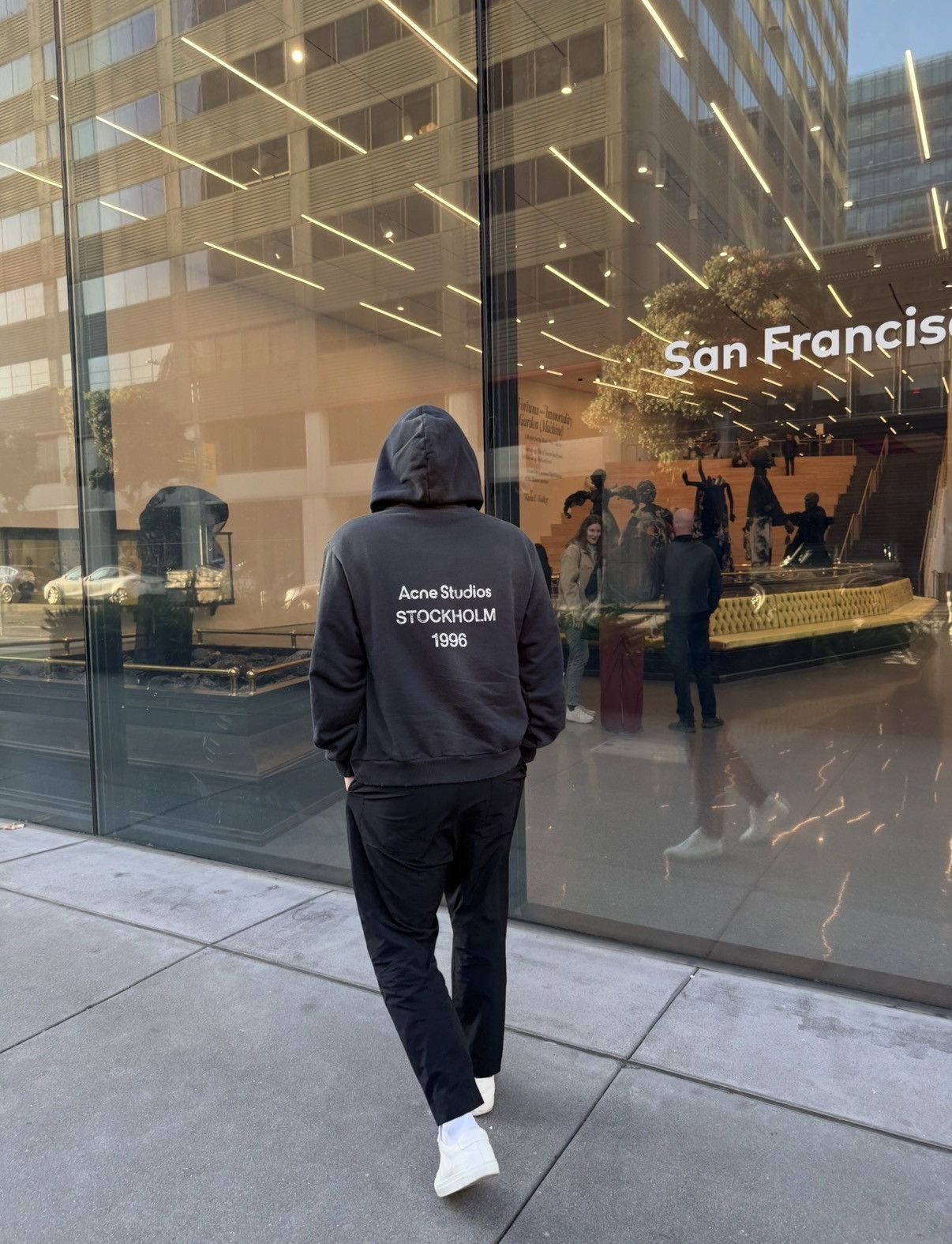 Acne Studios Acne Studios Stockholm 1996 Hoodie – Black- Large Size US L / EU 52-54 / 3 - 16 Thumbnail