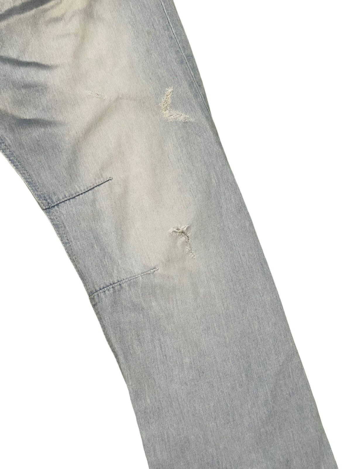 Japanese Brand Slim Jeans Vanquish Japan Distress Acid Wash 6🟦9 Size US 35 - 7 Thumbnail
