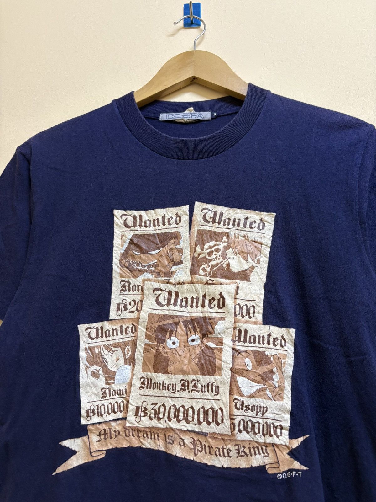Anime Vintage 00 One Piece Anime Bounty Mugiwara Cospa Size US M / EU 48-50 / 2 - 1 Thumbnail
