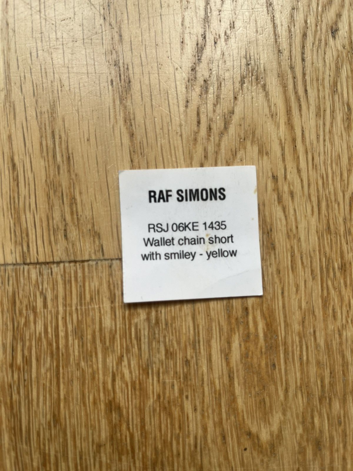 Raf Simons Raf Simons Keychain Smiley 2004 Size ONE SIZE - 2 Thumbnail