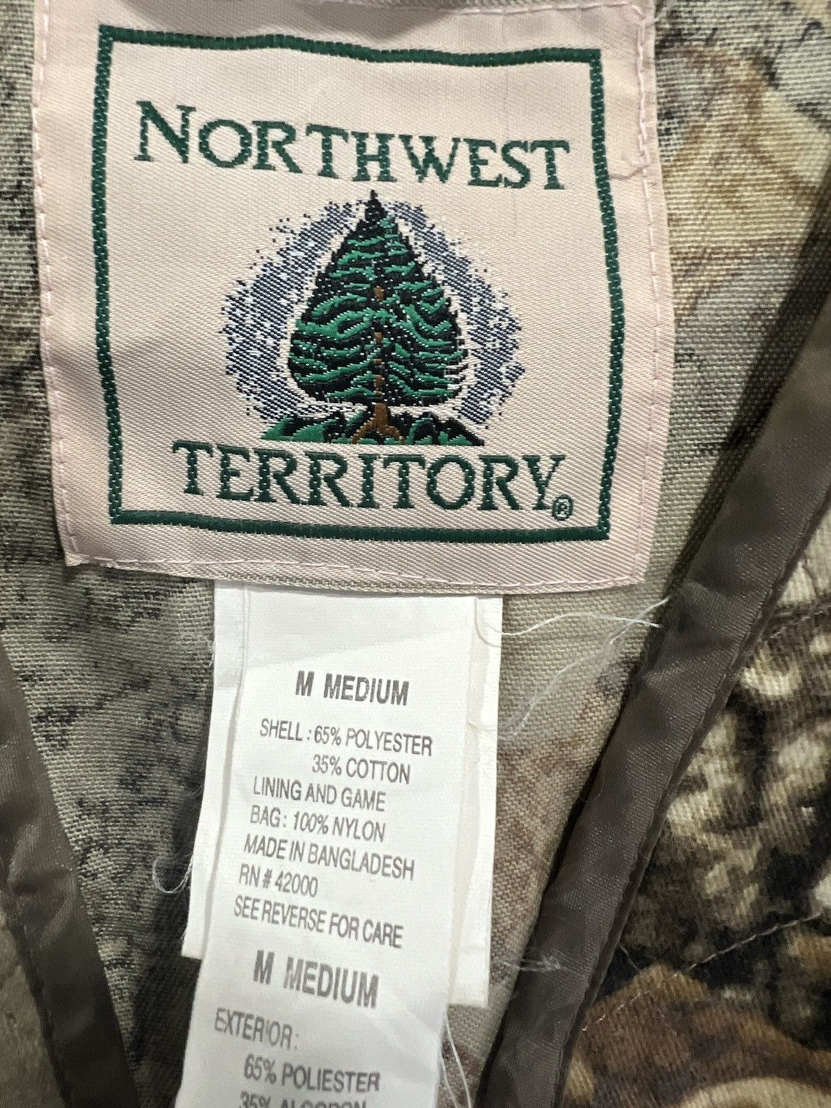 Vintage Vintage Real Tree Camo Vest utility Size US M / EU 48-50 / 2 - 5 Thumbnail