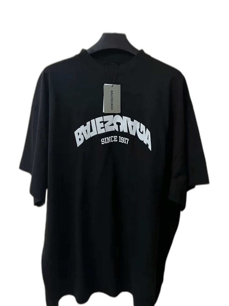 Balenciaga Balenciaga Reverse Embroidered Logo Short Sleeve Size US L / EU 52-54 / 3 - 1 Thumbnail