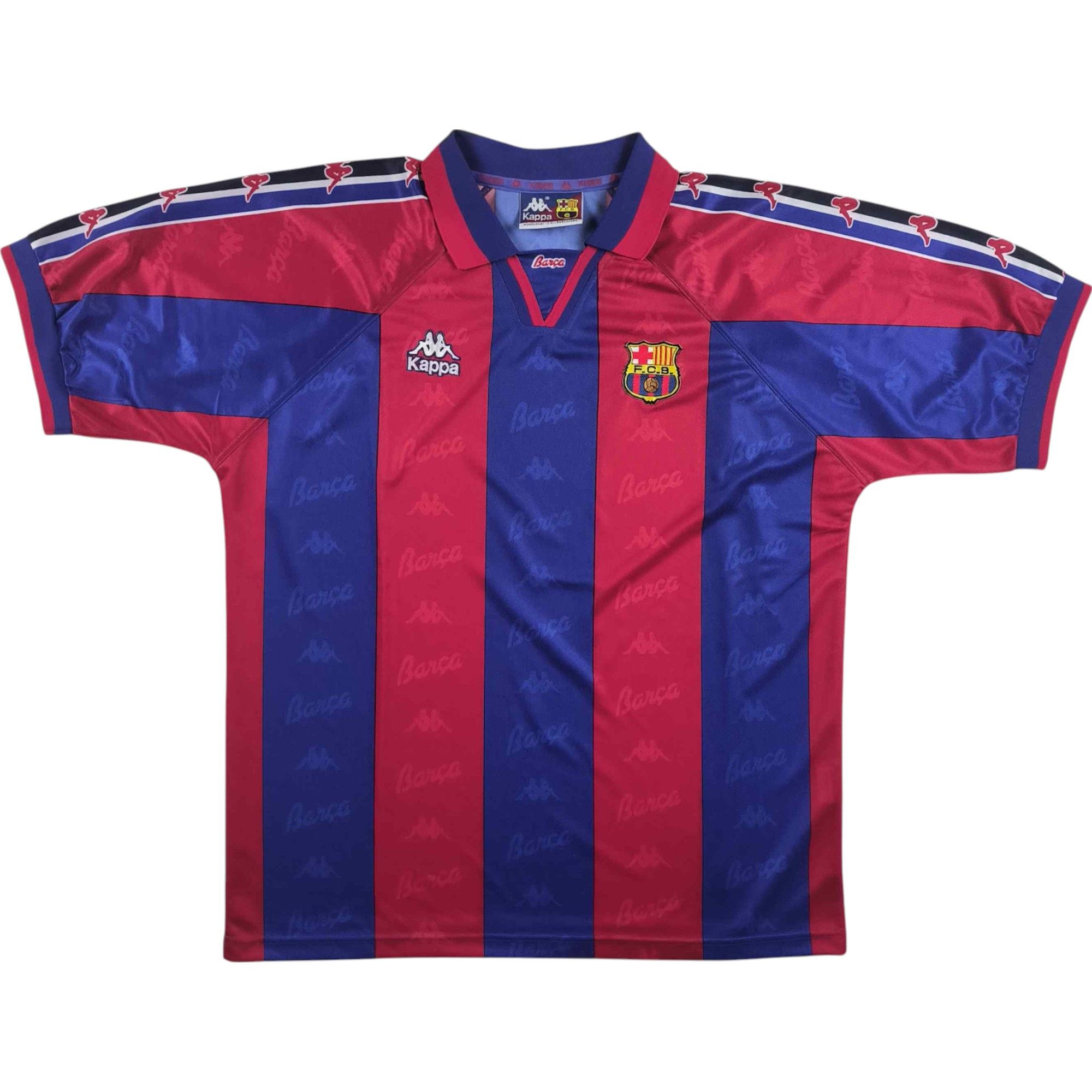 Kappa FC Barcelona 1995-97 Kappa home football jersey size XL Size US XL / EU 56 / 4 - 1 Thumbnail
