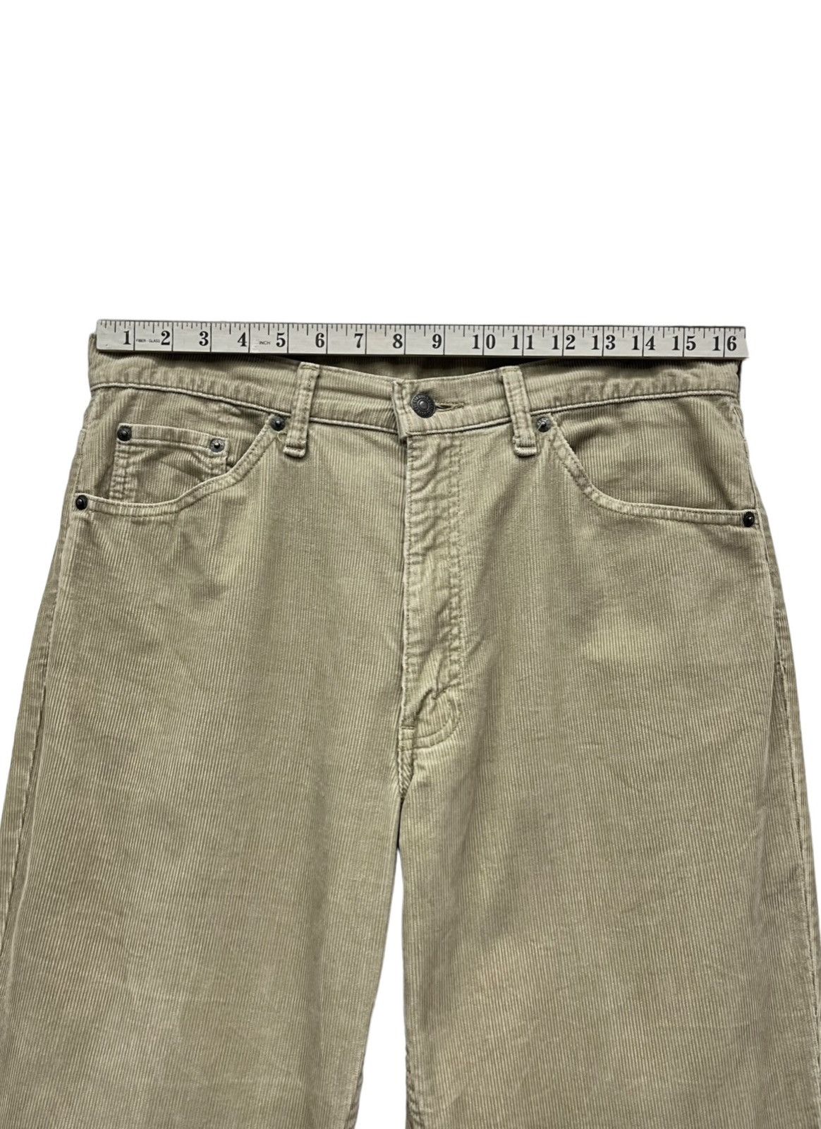 Levi's 💥VTG FLARE🔥90’s Levi’s 517 White Tab Japan Corduroy Pants Size US 32 / EU 48 - 14 Thumbnail