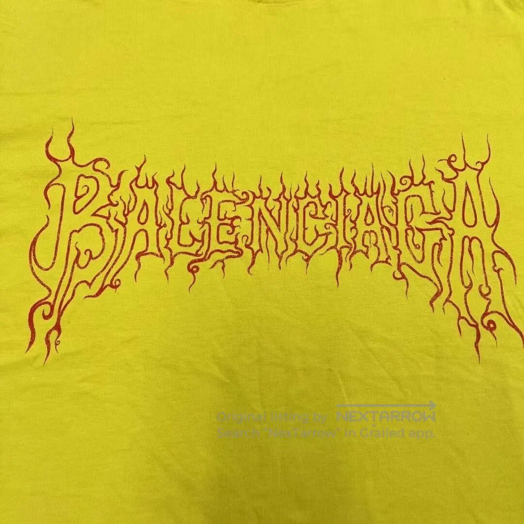 Balenciaga Balenciaga Dragon Year Flame Tee Shirt. Size US S / EU 44-46 / 1 - 4 Thumbnail