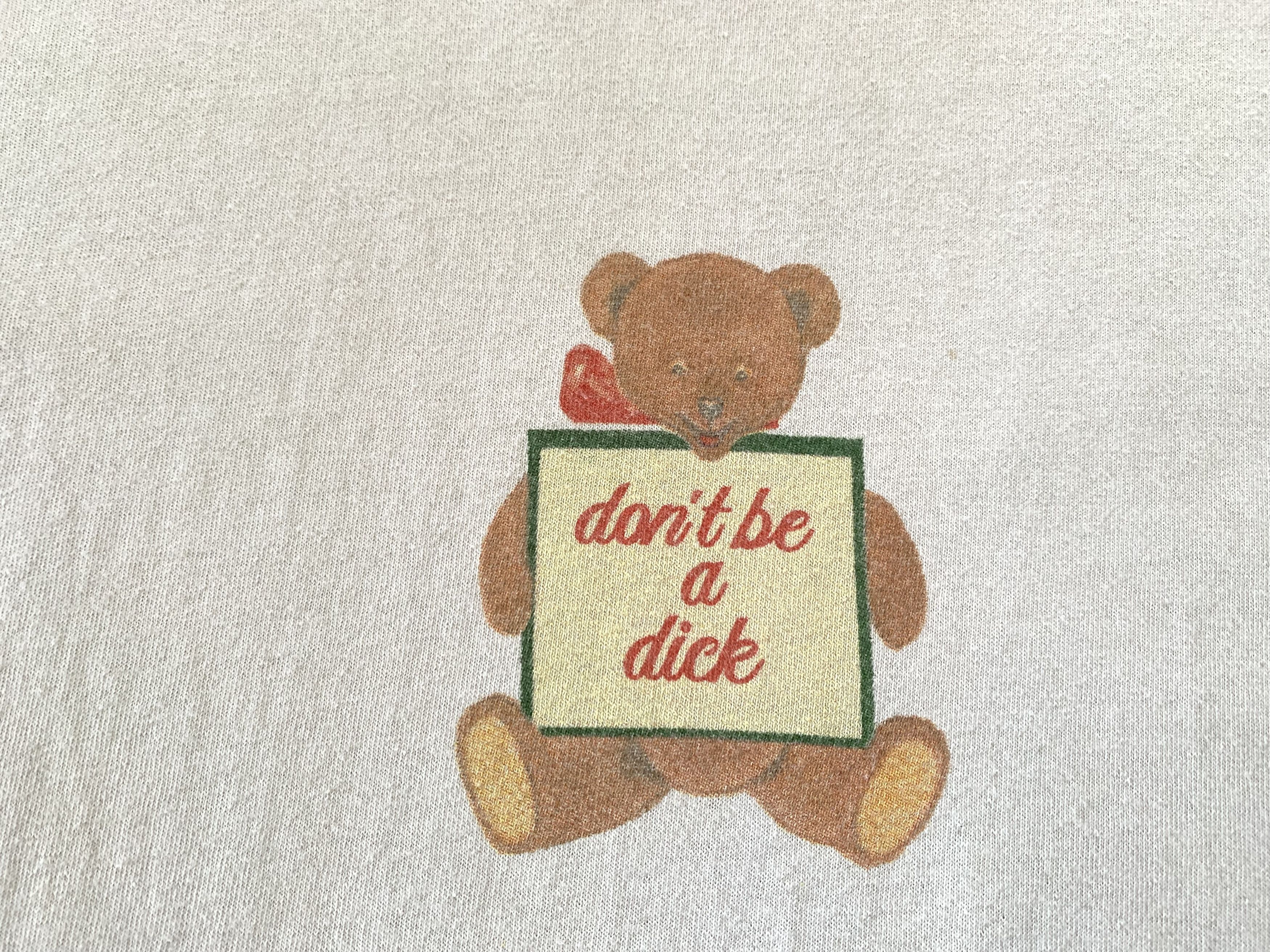 Other × Urban Outfitters Vintage Urban Outfitters Dont Be A Dick T Shirt Size US M / EU 48-50 / 2 - 5 Thumbnail