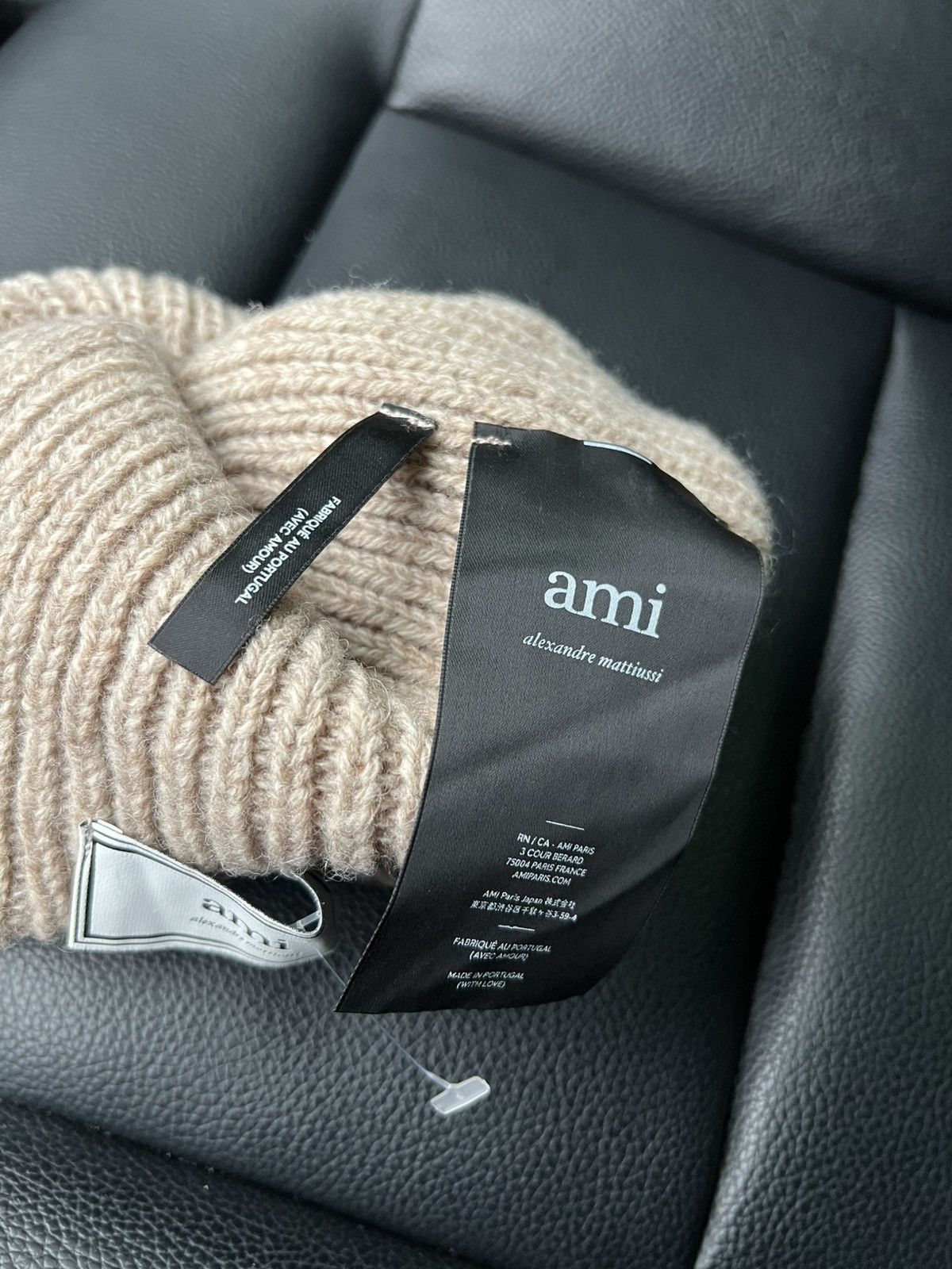 AMI VERY RARE AMI KNIT HATS DESIGNER CASUAL Size ONE SIZE - 4 Thumbnail